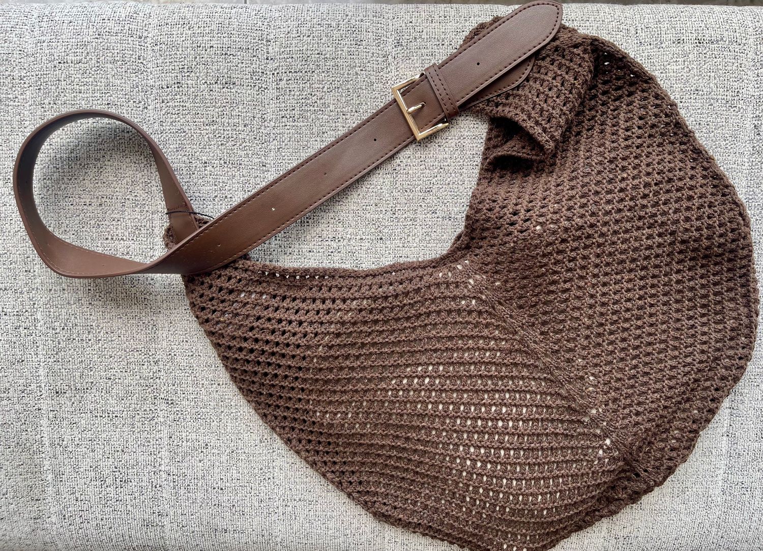 Choco crochet crossbody