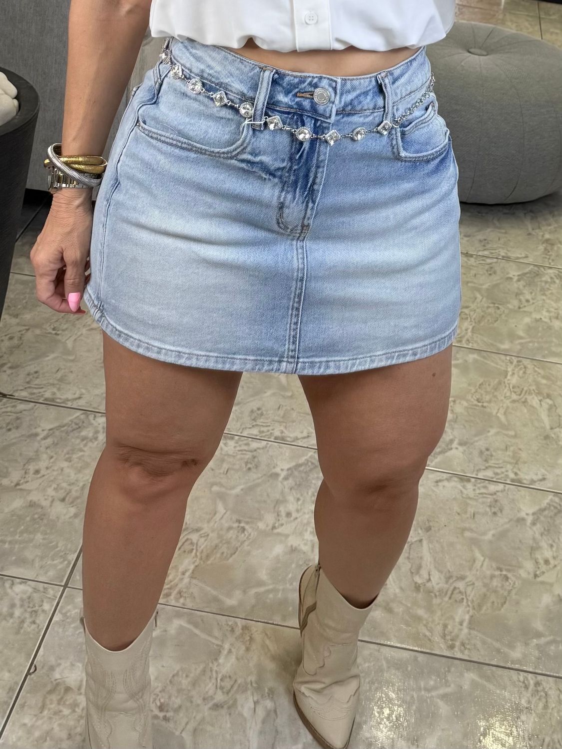 Light Blue Short Pant