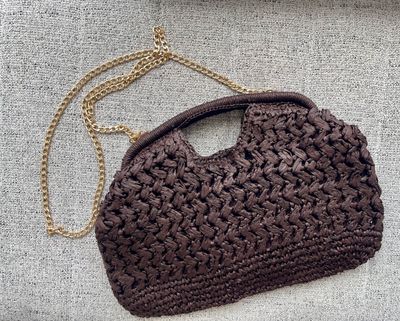 Choco clutch and crossbody bag