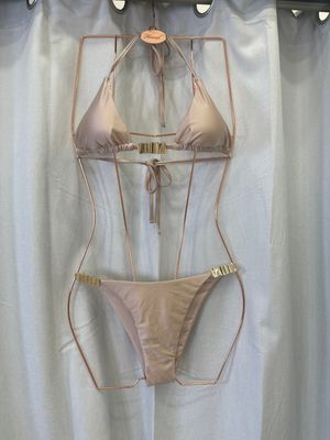 Rose Gold Detail Bikini Swimwear