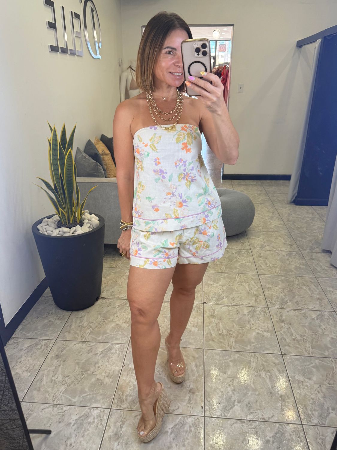 Spring Colorfull Short Set