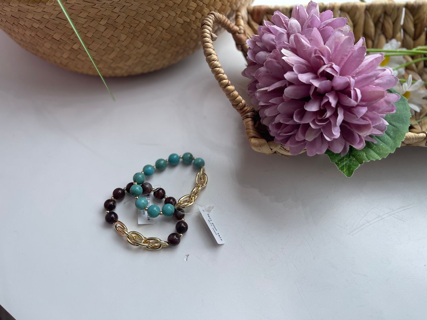 Turquoise or Brown Bracelet