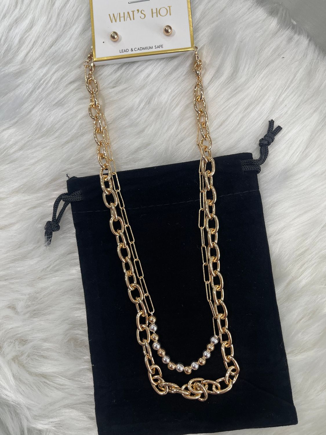 Beaded Chain Necklace