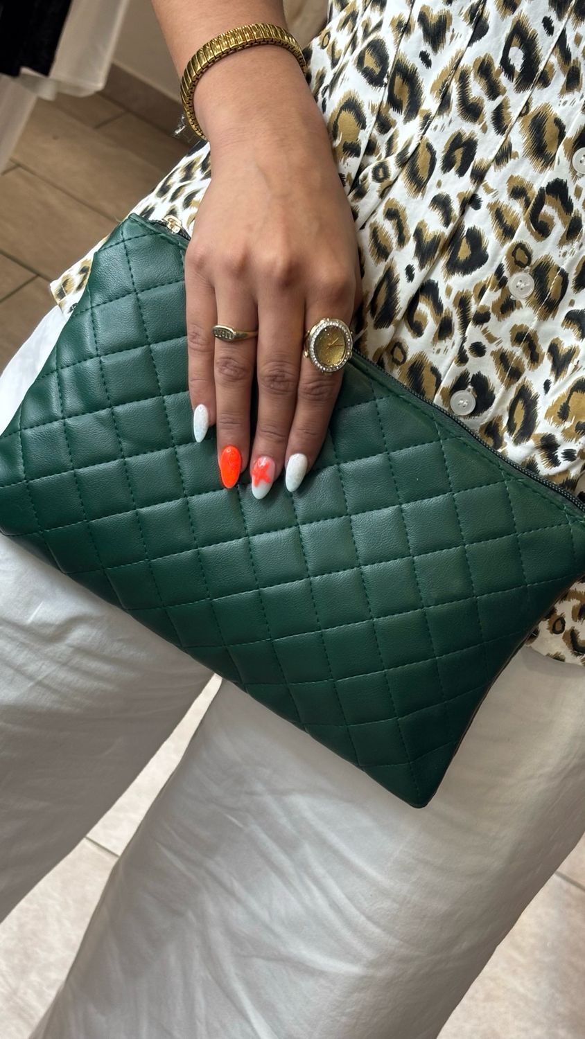 Emerald Glow &amp; Scarlet Fire Handbag Collection