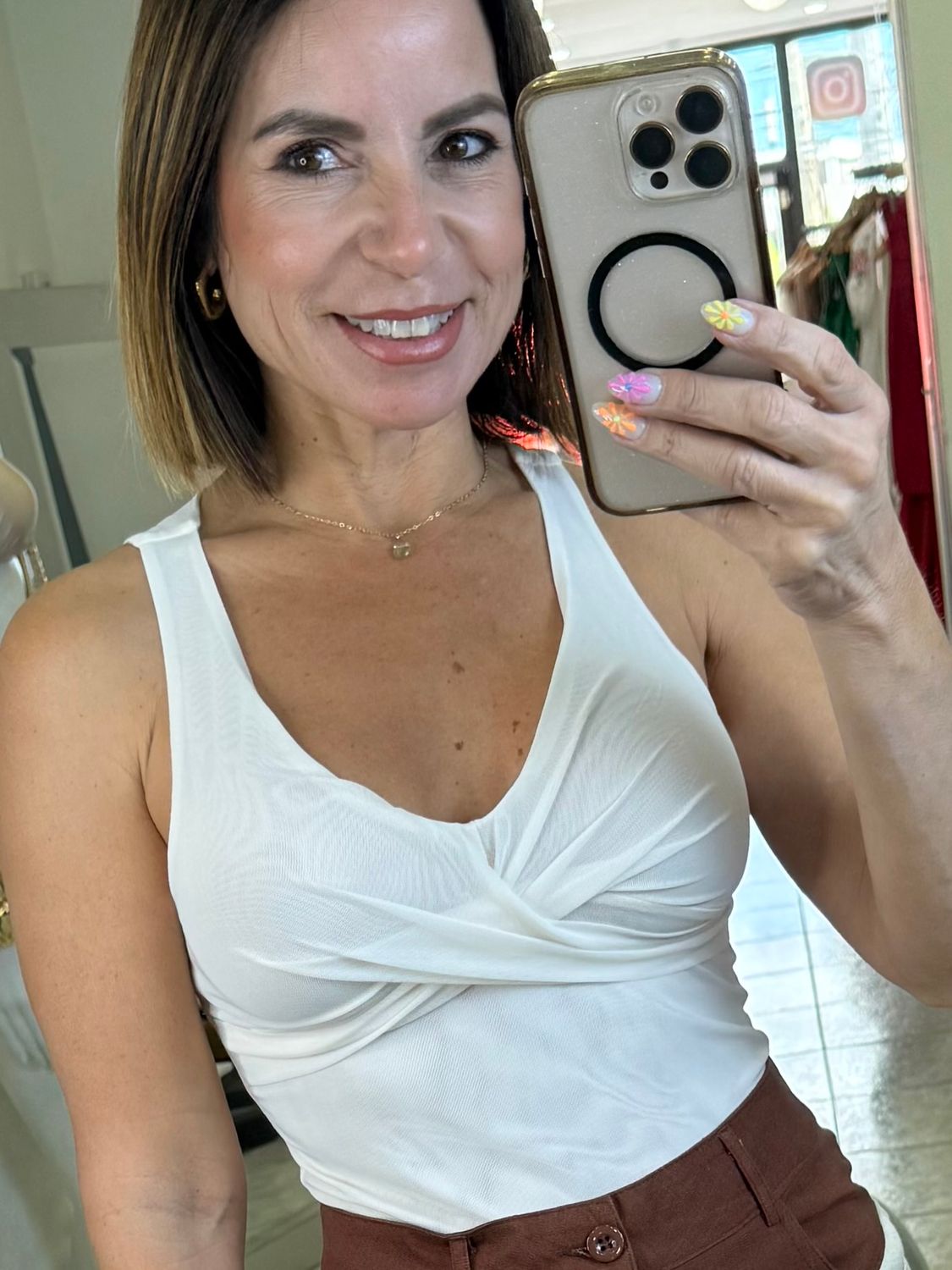 Black Or Ivory Ladies Bodysuit