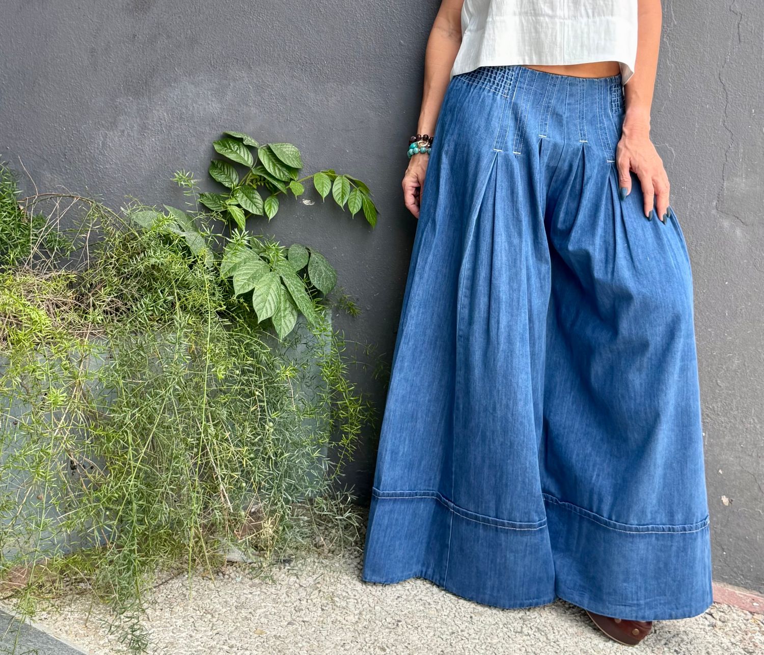 Medium Denim Pant