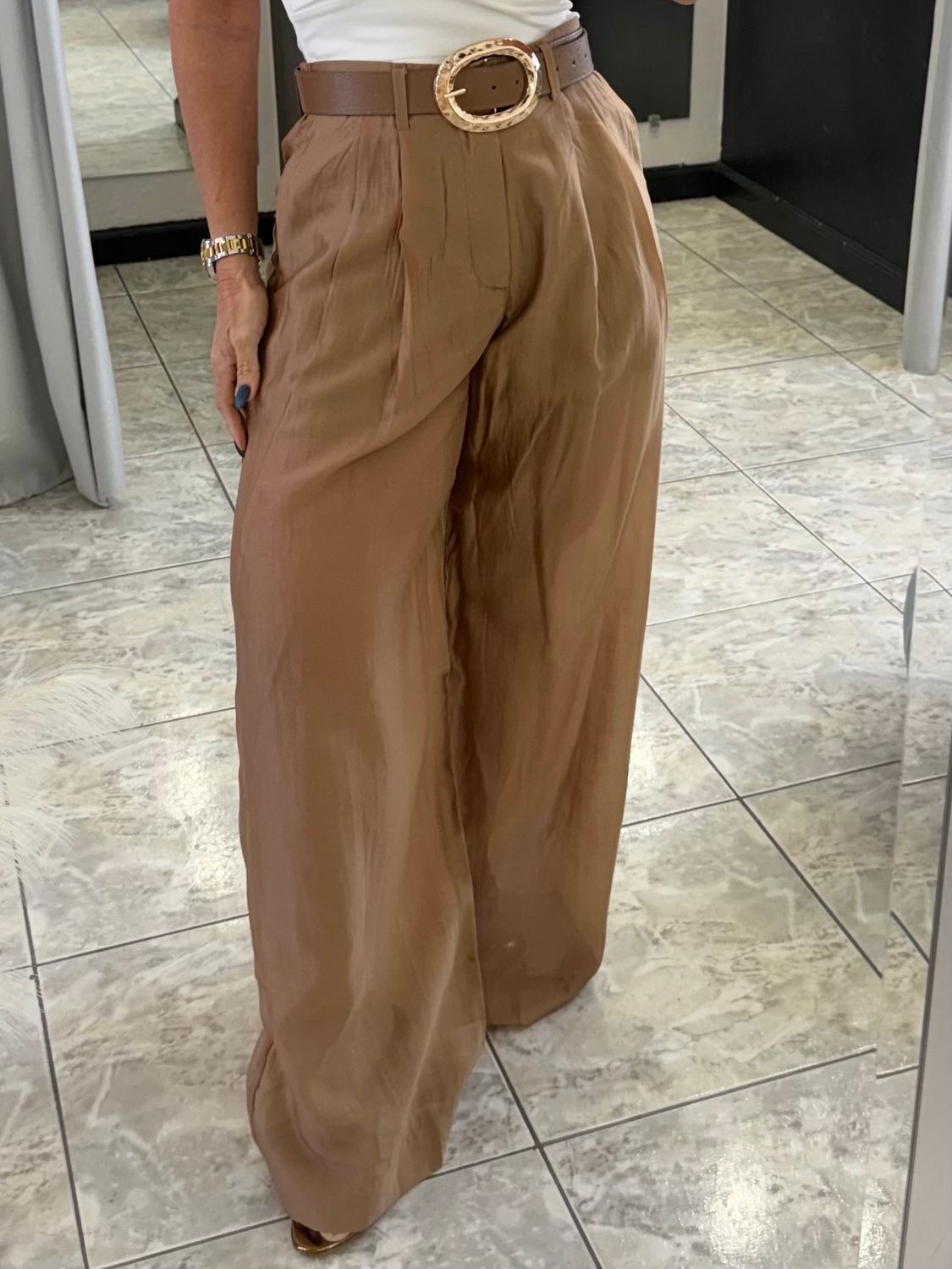 Taupe, Black or Pink Bottom