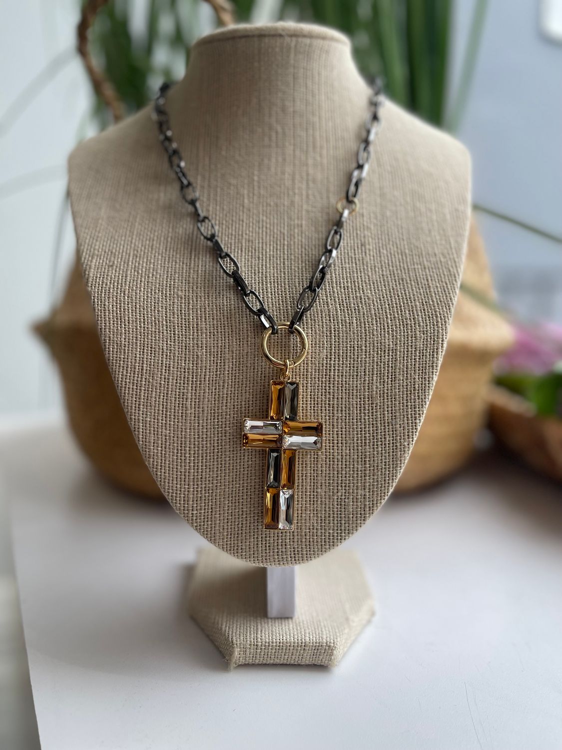 Brown or Black Necklace