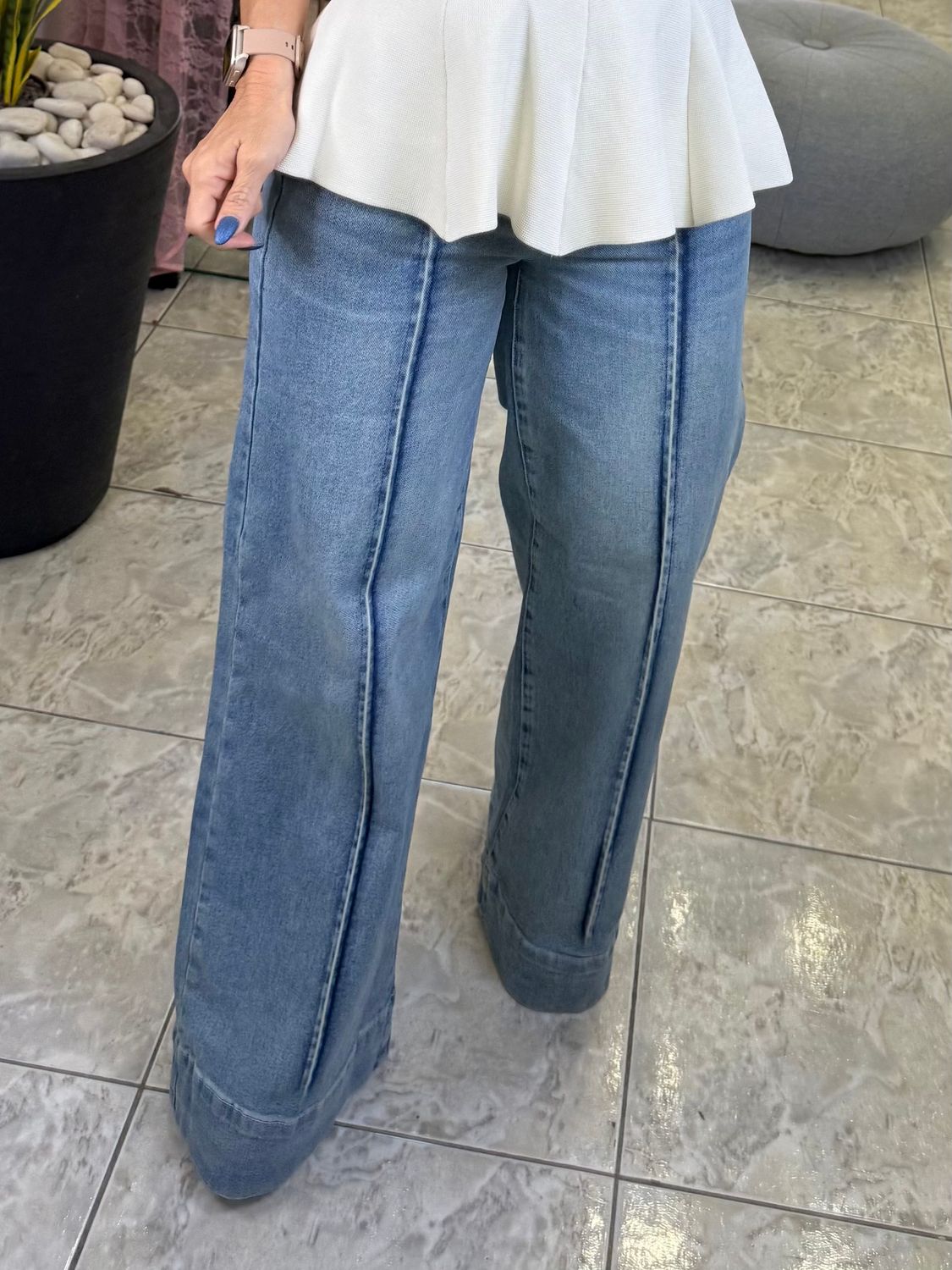 Vintage Medium Stone Jeans