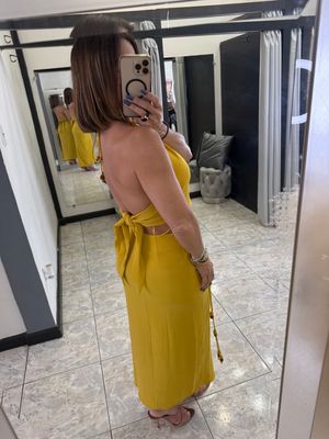 Mustard Summer Skirt Set