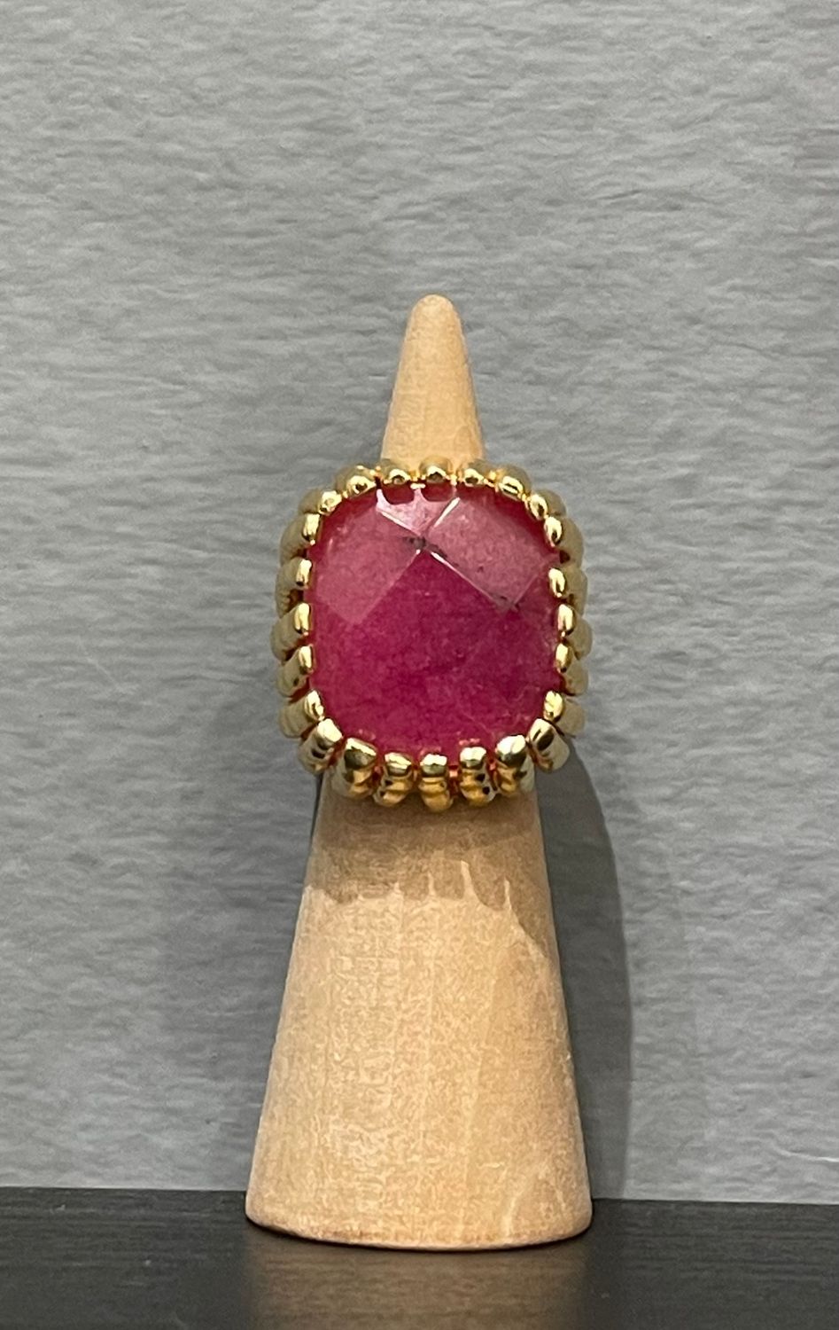 Fuchsia or Green Turkey Ring