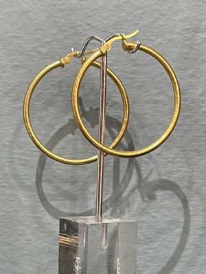 Silver or Gold Turkey Hoops