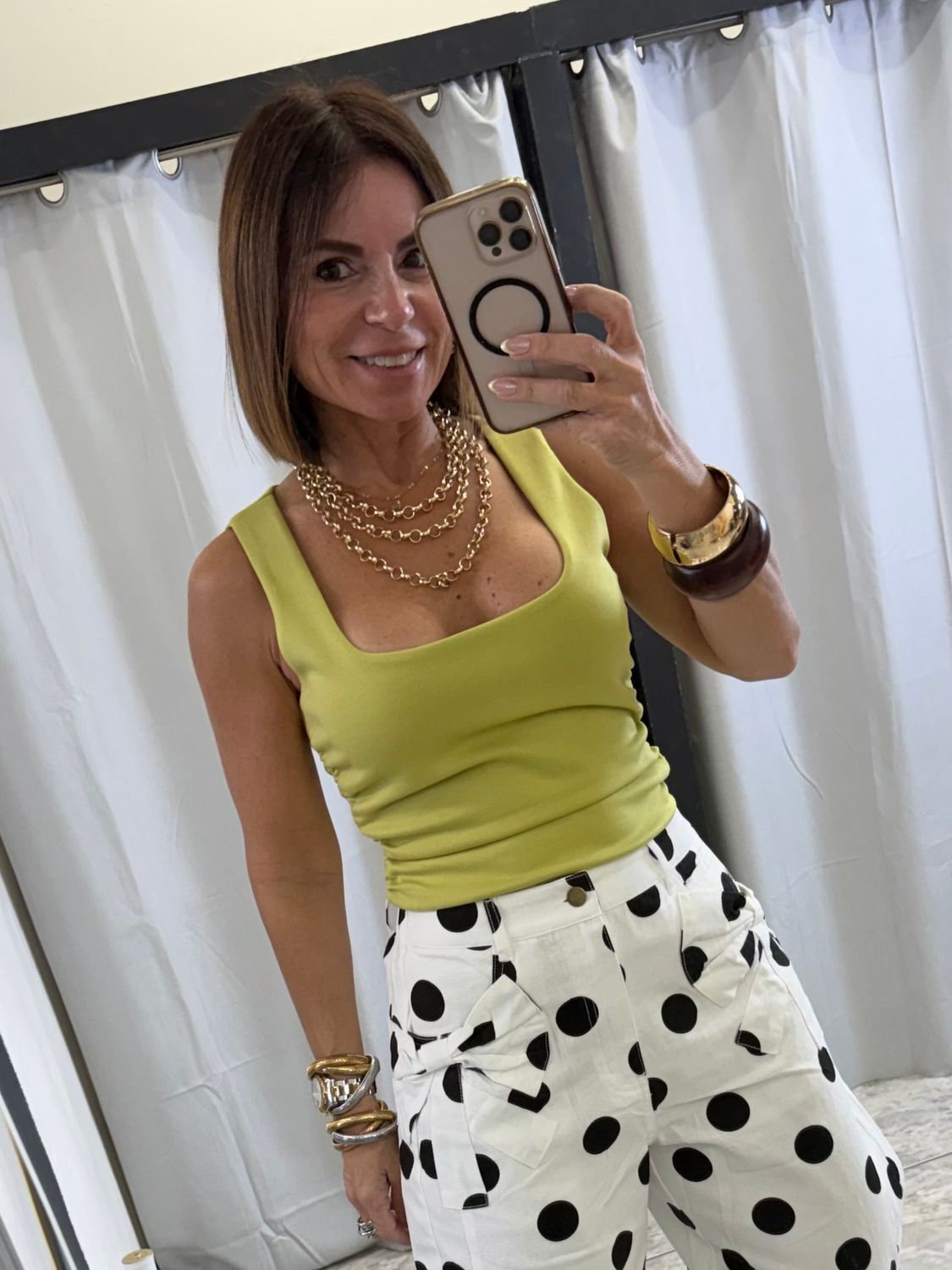 Oasis Green Basic Top