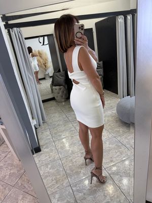 White Short Dress