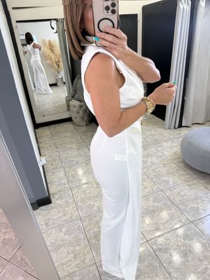 White Aura Jumpsuit