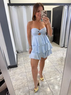 White, Pink Or Blue Romper