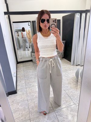 Off White Lace Top