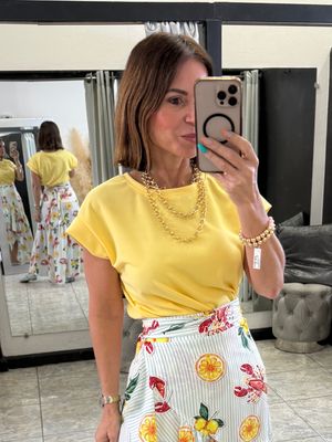 Sunny Yellow T Shirt