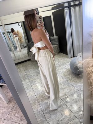 Natural Or Black Lace Top