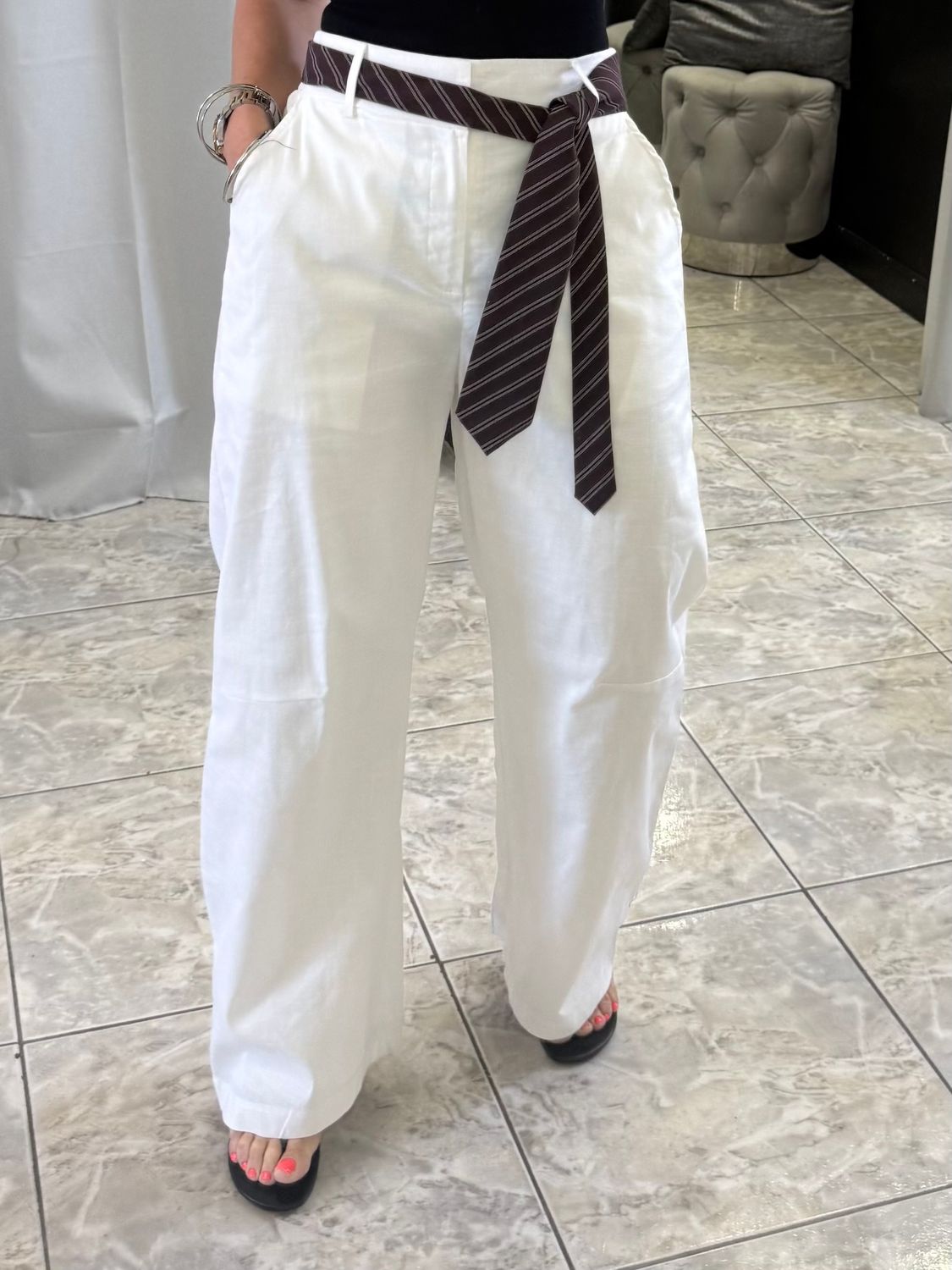White Or Baby Blue Pant