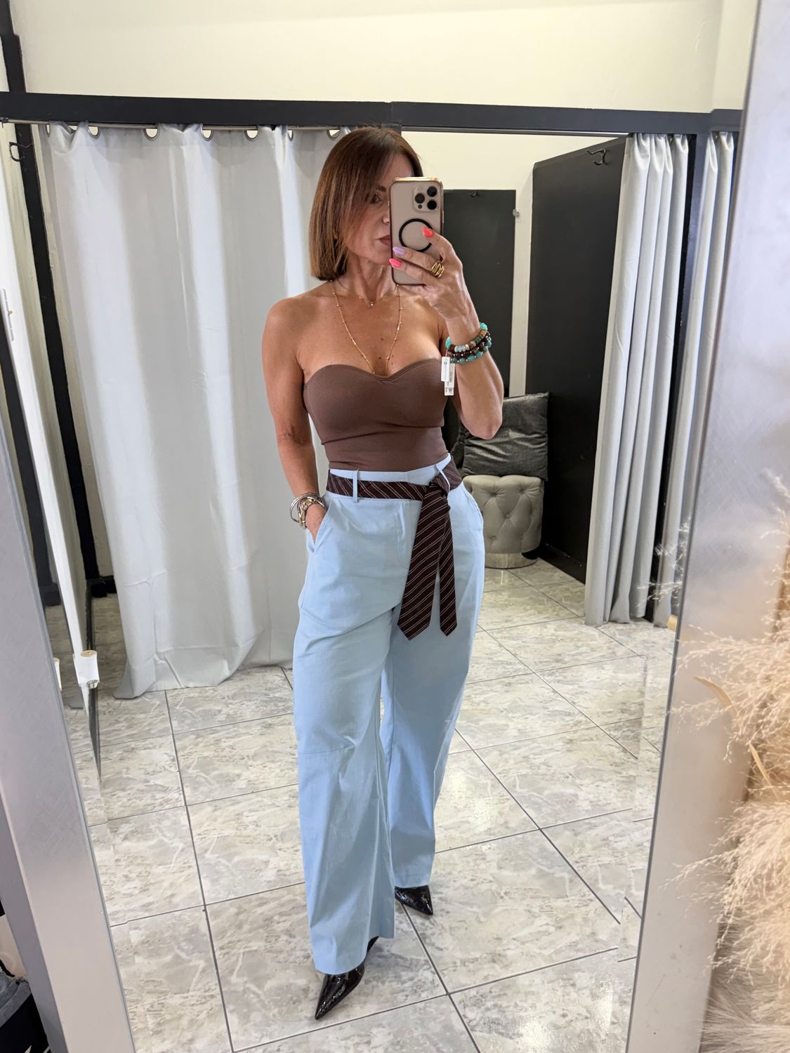 Brown, White Or Black Bodysuit