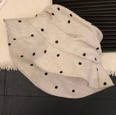 Red or Ivory Polka Dots Bucket Hat