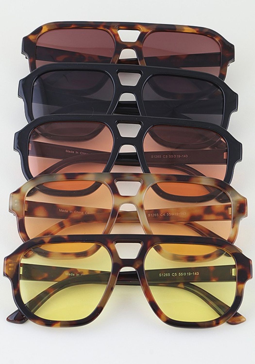 Multicolor Modern Sunglasses