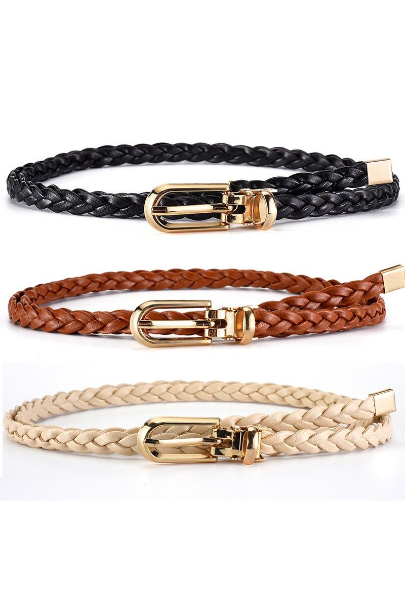 Black, Camel, Cream or Red Belt