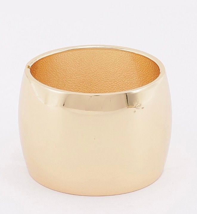 Gold Dome Cuff Bracelet