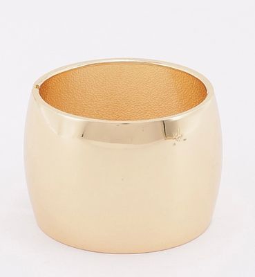Gold Dome Cuff Bracelet