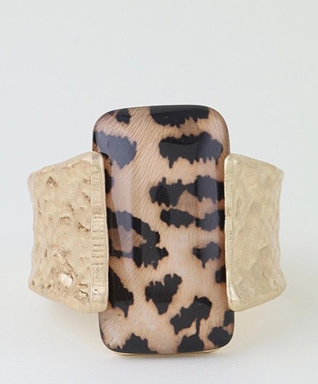 Leopard Cuff Bracelet