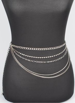Gold Or Silver Chain Belt