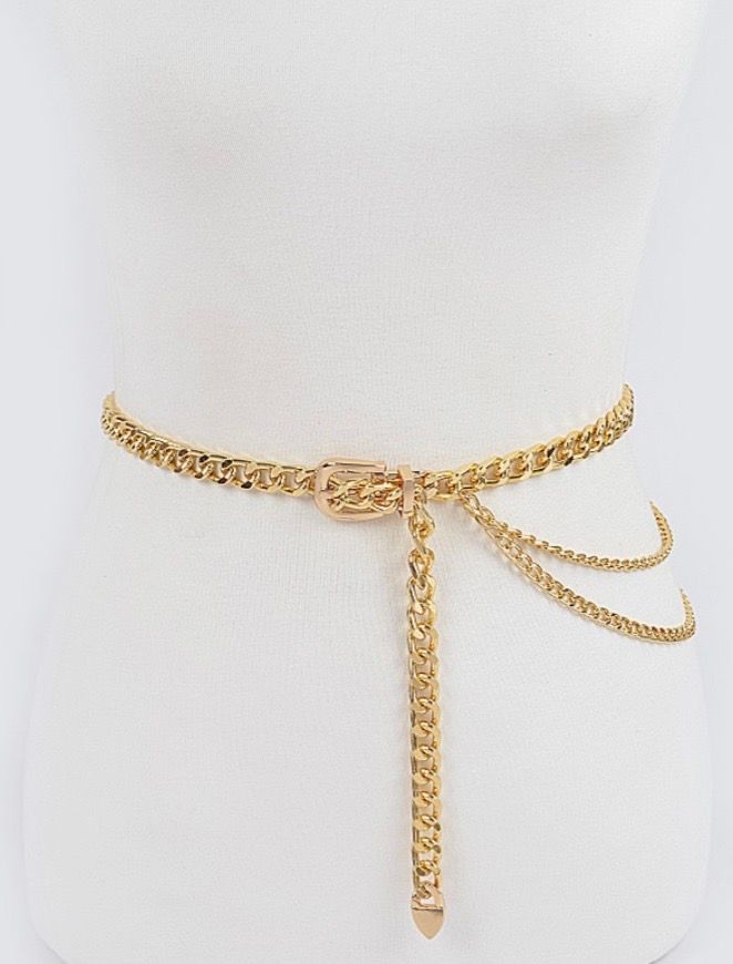 Gold Or Silver Chain Belt