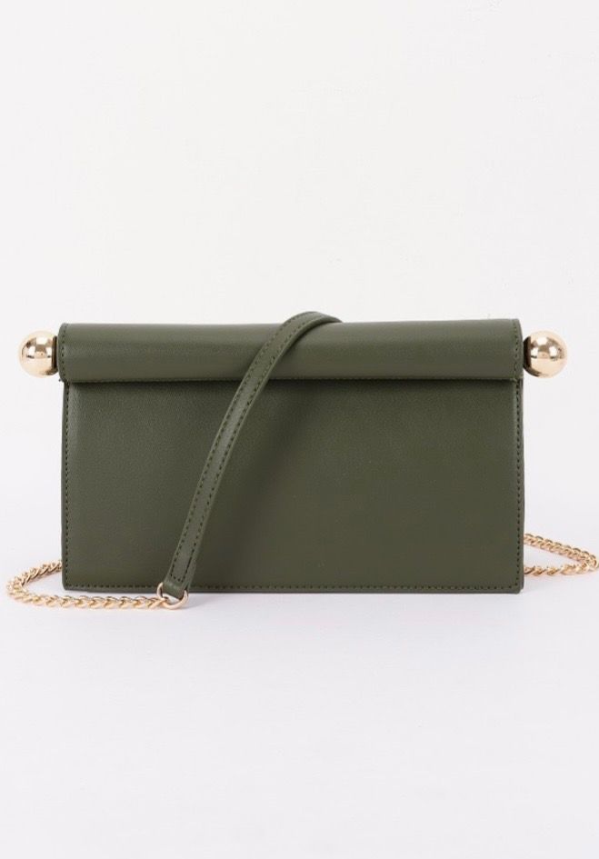 Olive Roll Crossbody Bag
