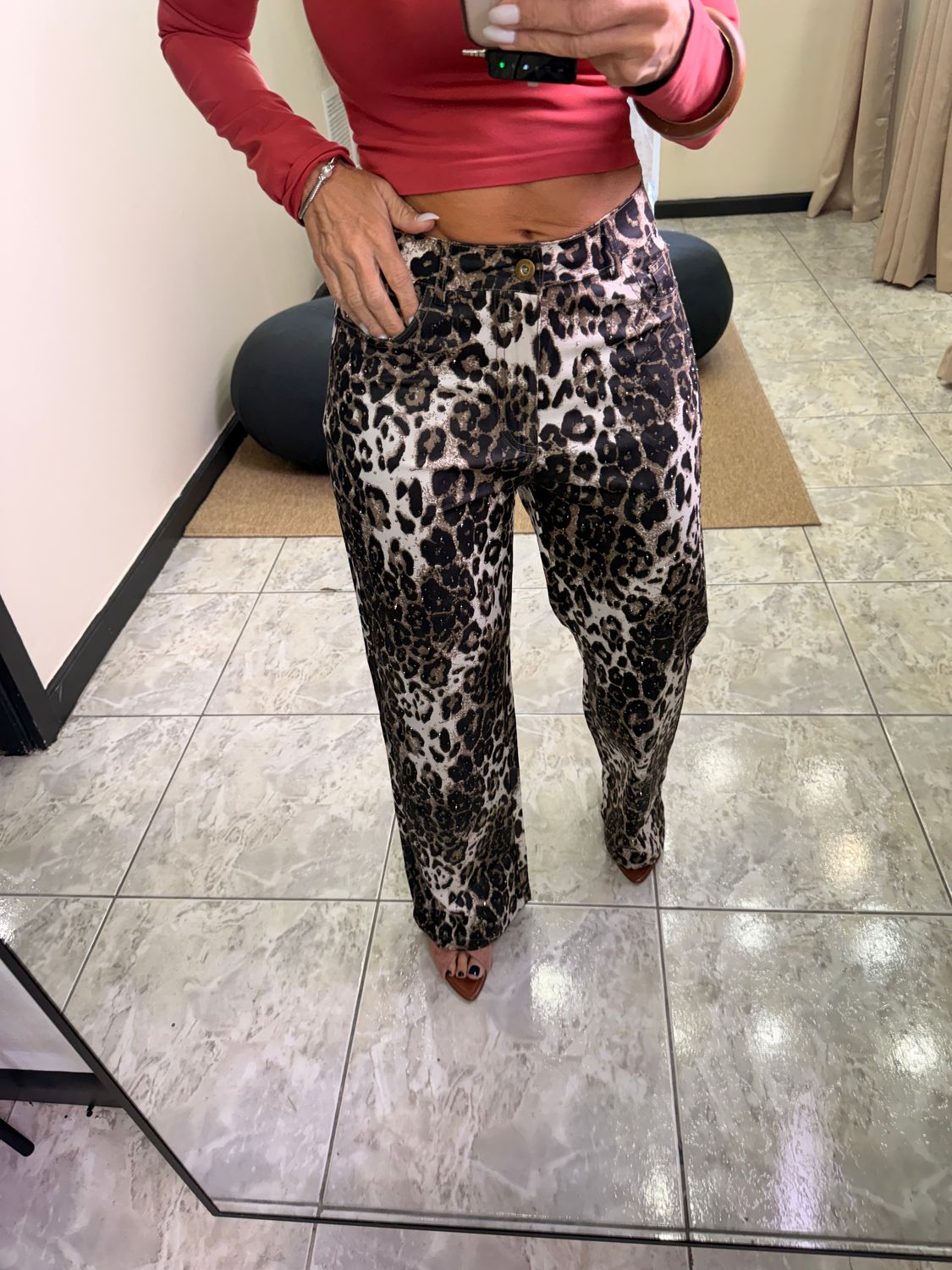 DK Leopard Or LT Leopard Jeans