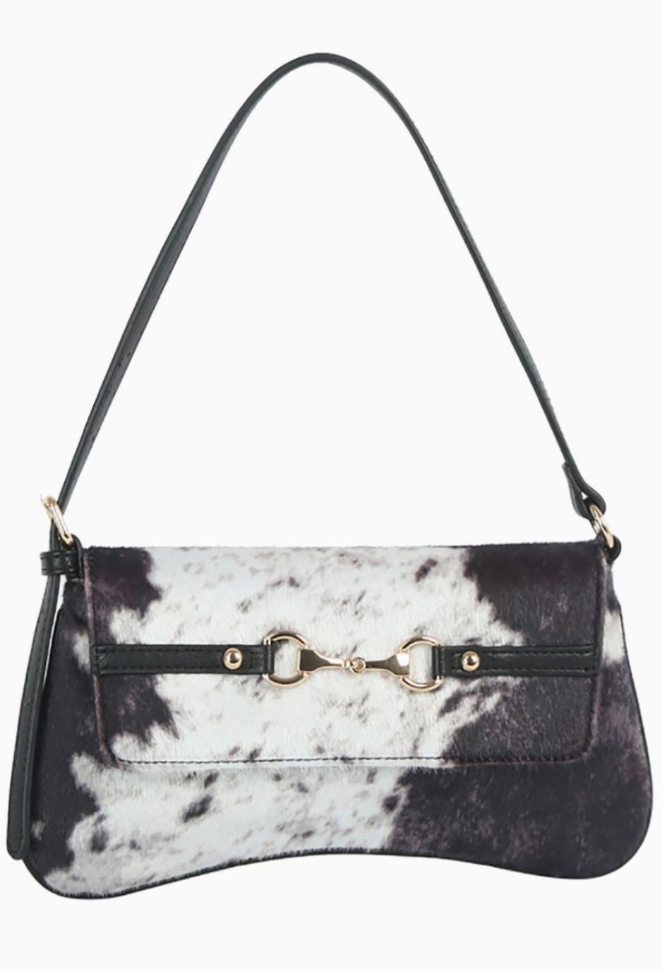 Cow Print Or Forest Green Bag