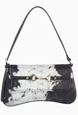 Cow Print Or Forest Green Bag