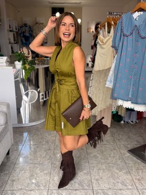 Kiwi Luxe Short Dress