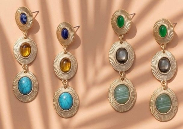 Multi Color Earrings
