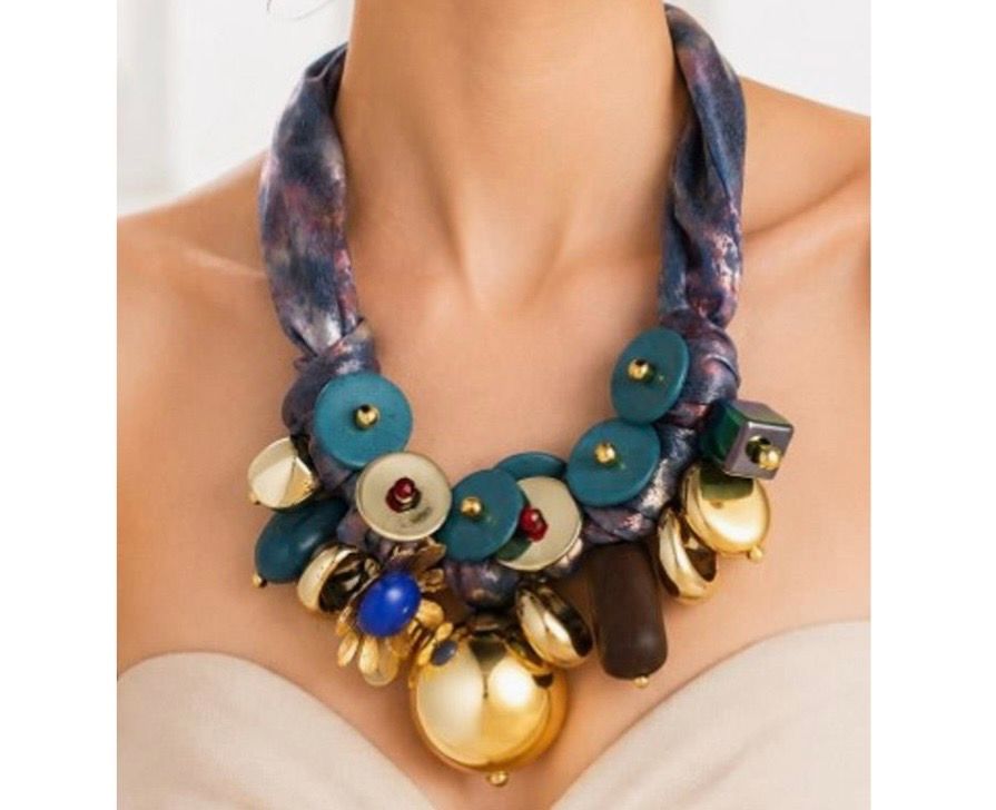 Multi Flower Necklace