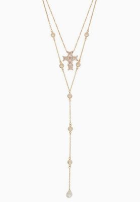 Crystal Layered Necklace