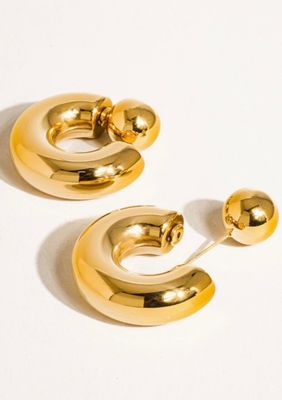 Gold Chunky Hoops