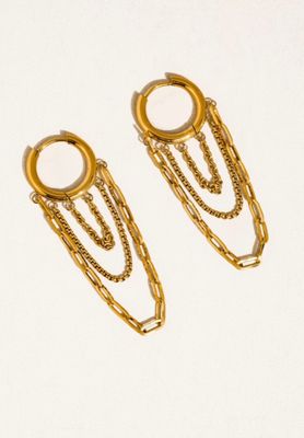Gold Or Multi Chain Earrings