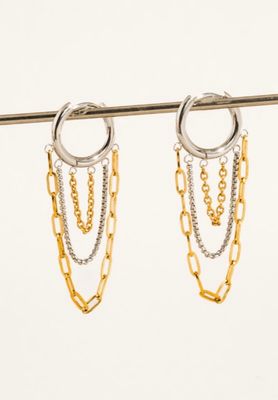 Gold Or Multi Chain Earrings