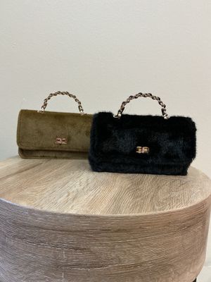 Olive Or Black Crossbody Bag