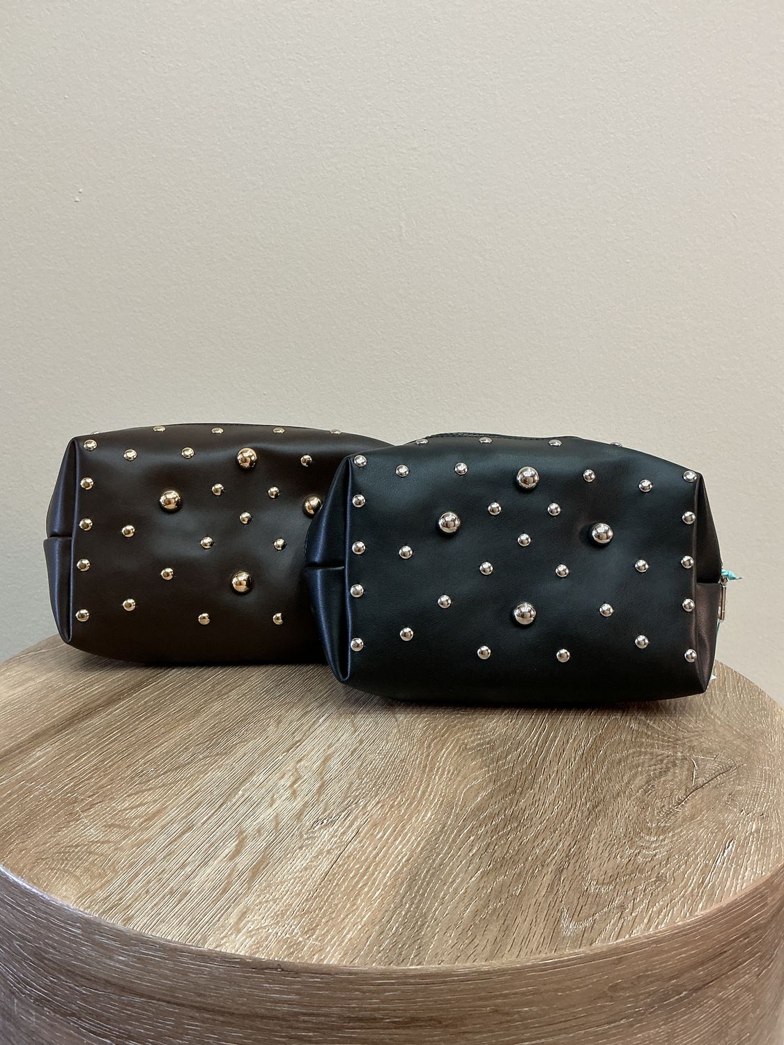 Black Or Choco Leather Pouch