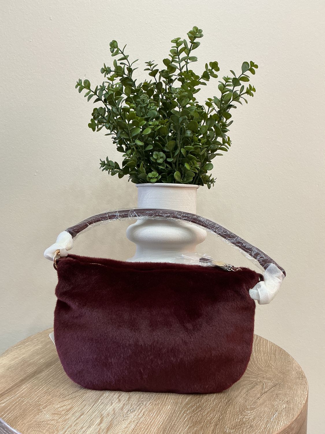 Burgundy Shoulder Bag