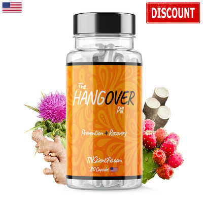 TN Scientific | The Hangover Pill | 80 Count TN Scientific | The Hangover Pill | 80 Count