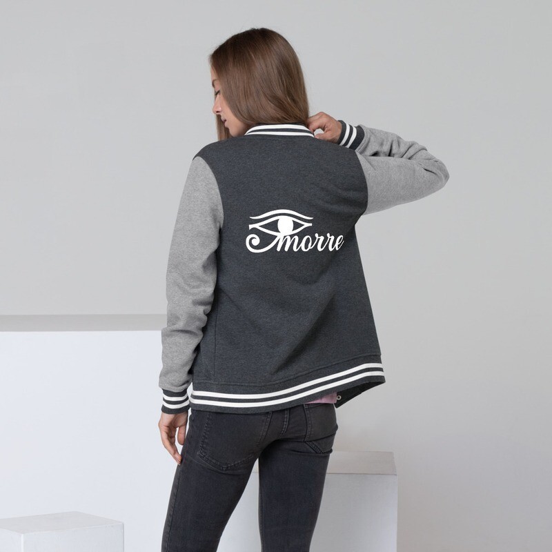 CMORRE Women&#39;s Letterman Jacket