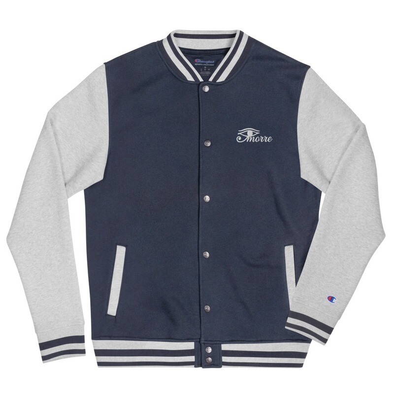 CMORRE Embroidered Champion Bomber Jacket